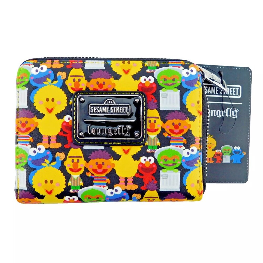 Sesame Street All Over Loungefly Wallet SeaWorld Exclusive - Picture 4 of 4